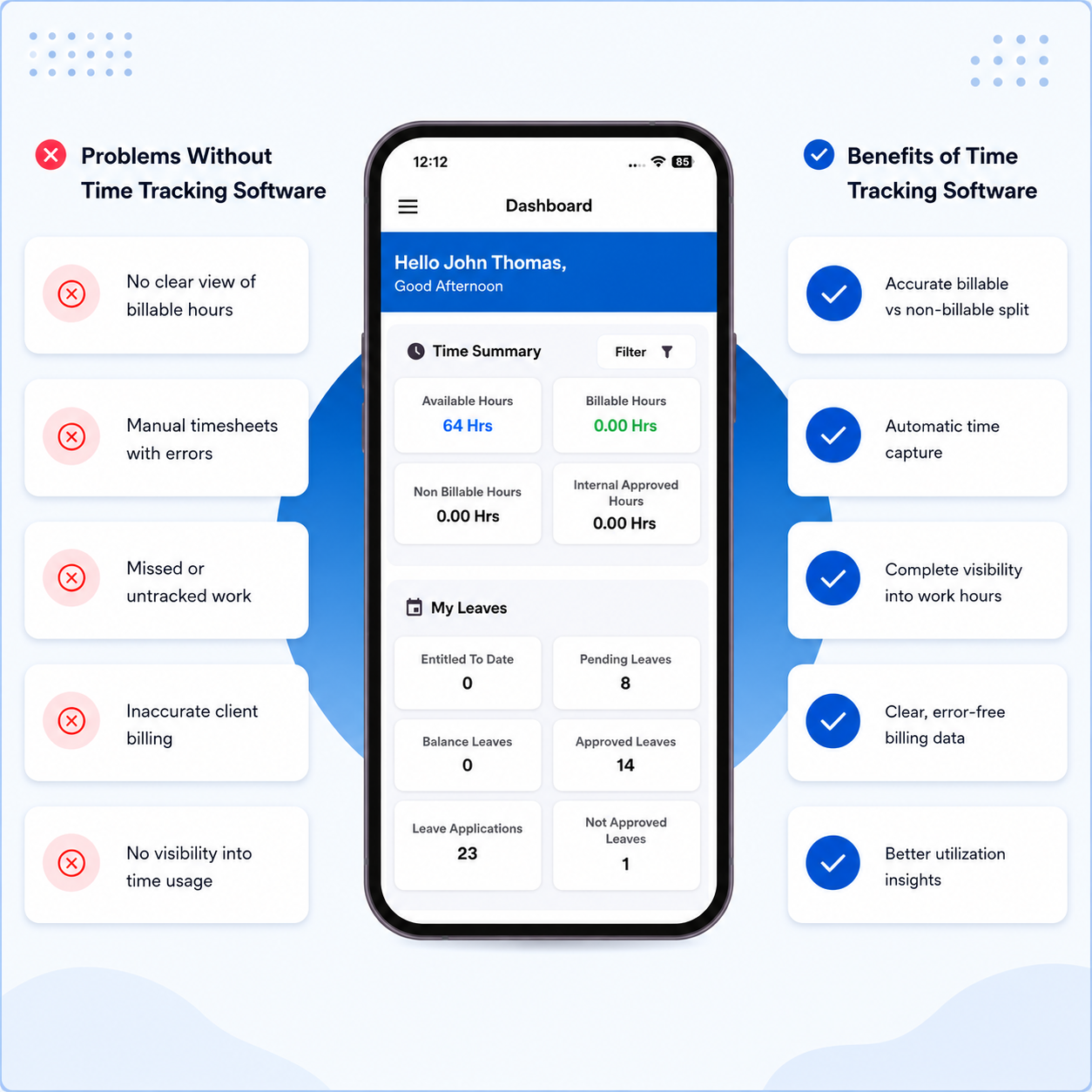 Time Tracking & Billing Management  Software for SMEs