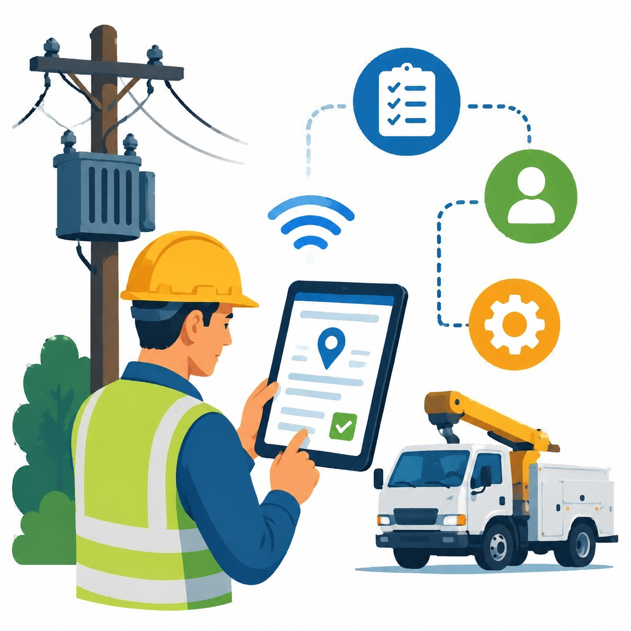 Digitizing Utility Field Operations with Enterprise Workflow Automation