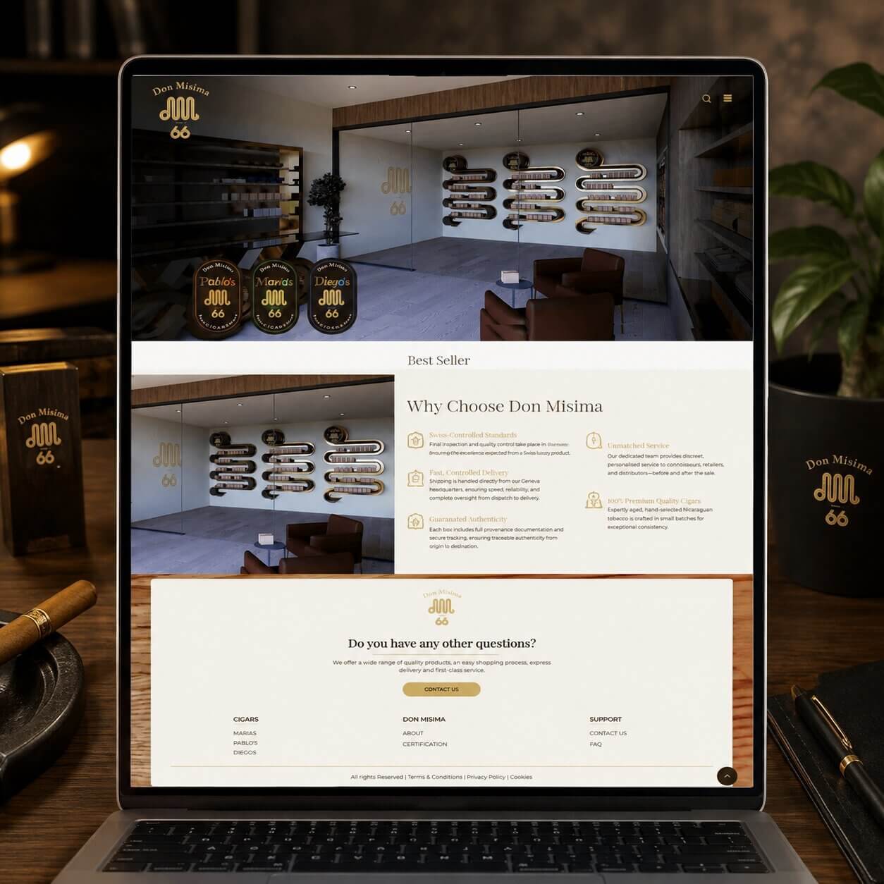 Retail System for Antique Watches, Jewellery and Cigars Trader, Zurich