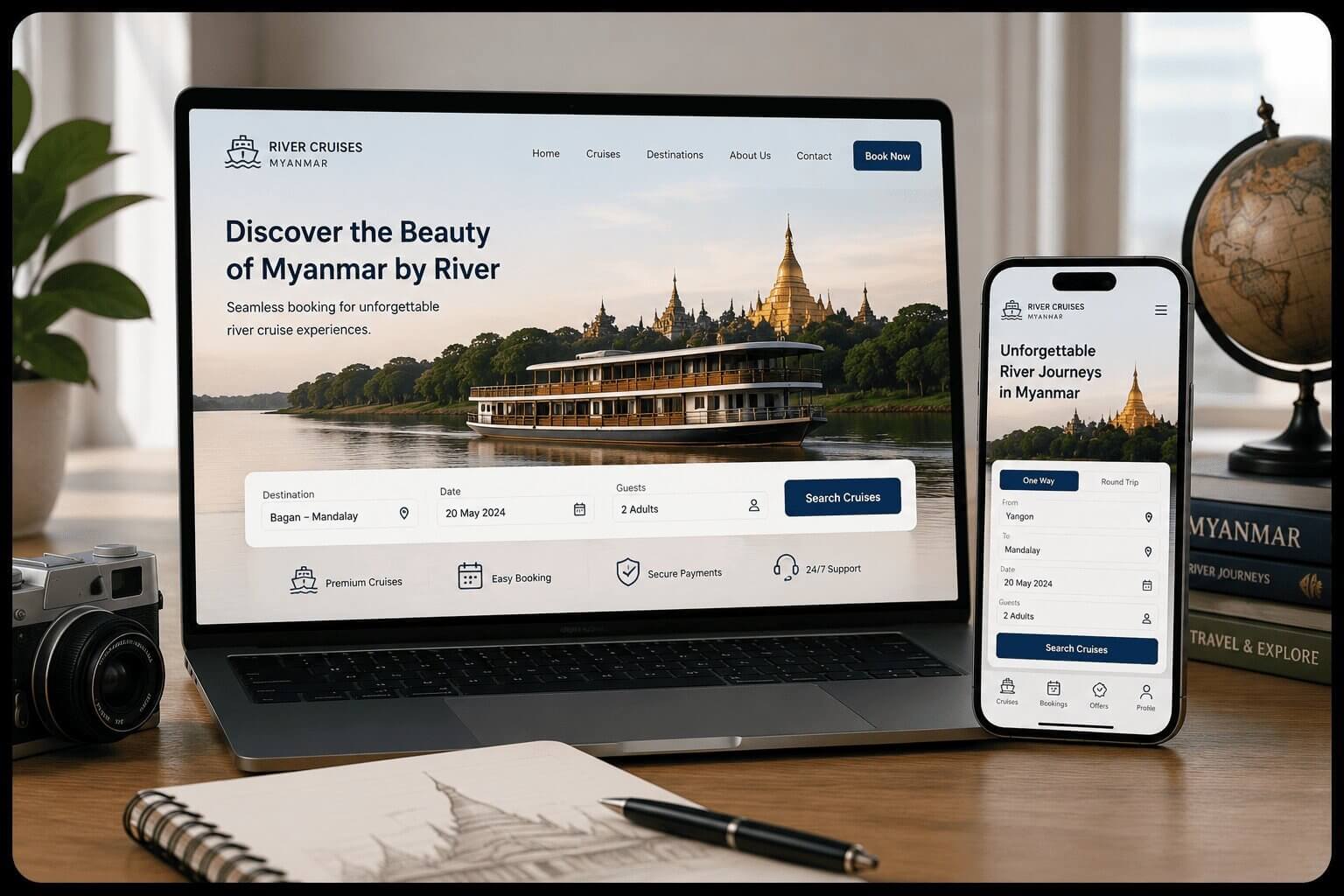 Web Application for an Institution Promoting Creative & Critical Thinking