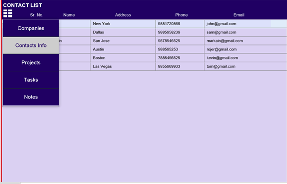 Contact-list
