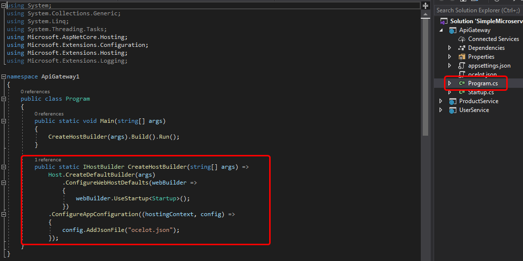 Program.cs-file Program.cs-file