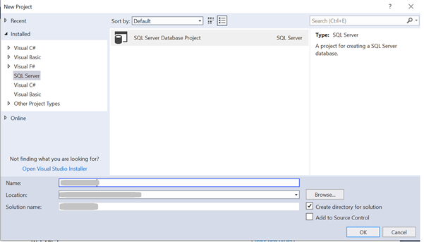 How to use a Database project in .NET Visual Studio?